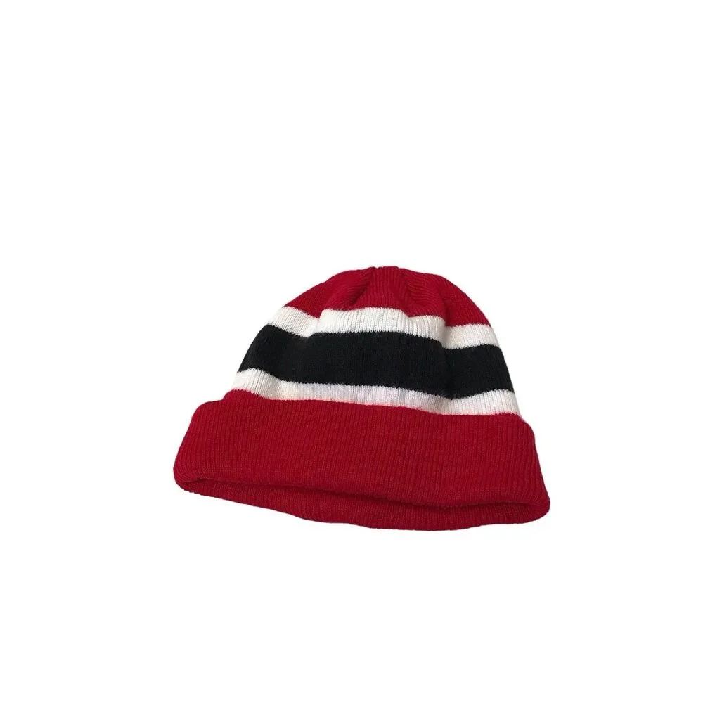 Men's '47 Scarlet Nebraska Huskers‎ State Line Cuffed Knit Hat